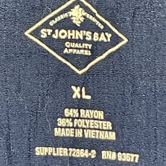 Women’s XL Blue St Johns Bay Tunic Top - Picture 10 of 14